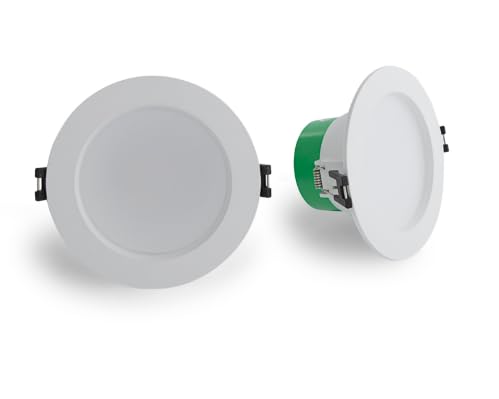 Atom Downlight AT9039/WH/TRI - Recessed Lens LED Dimmable 8W Tri Colour 1