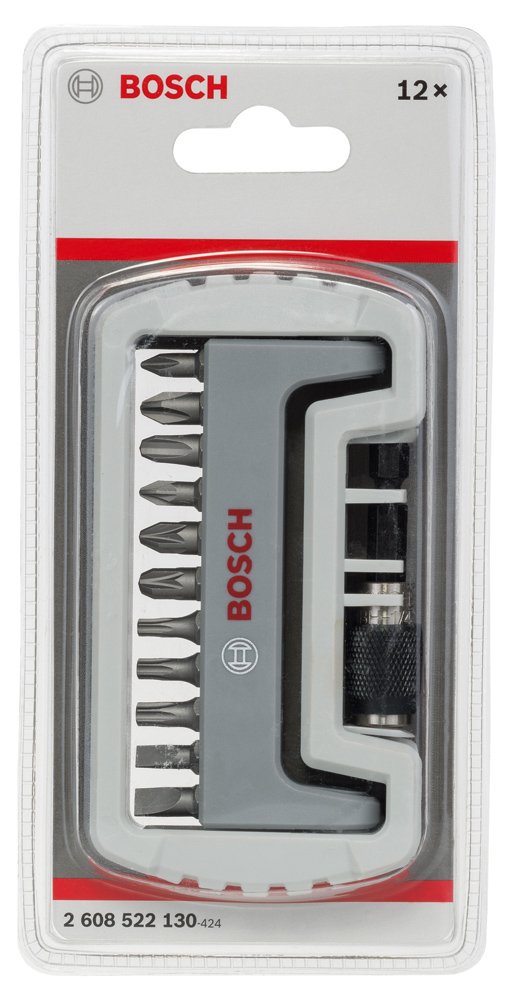 Bosch Professional 11+1 pcs. Screwdriver Bit Set Extra Hard PH, PZ, T, S-Bit, Accessories Rotary Drill and Screwdriver