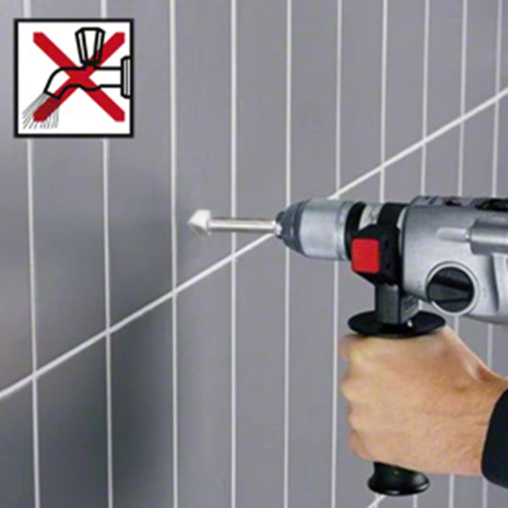 Bosch Accessories Professional 1x CYL-9 SoftCeramic Tile Drill Bit for soft ceramic tiles, Ø 6 x 80 mm, Accessories drill driver