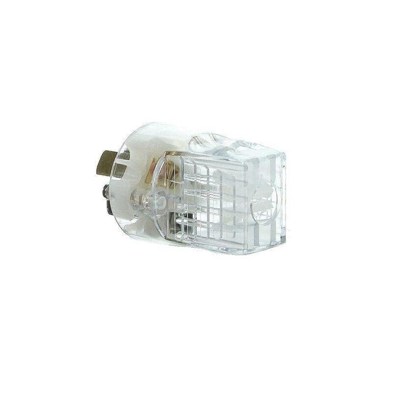 Schneider Electric 20A 250V 3 Pin Plug Top, Transparent