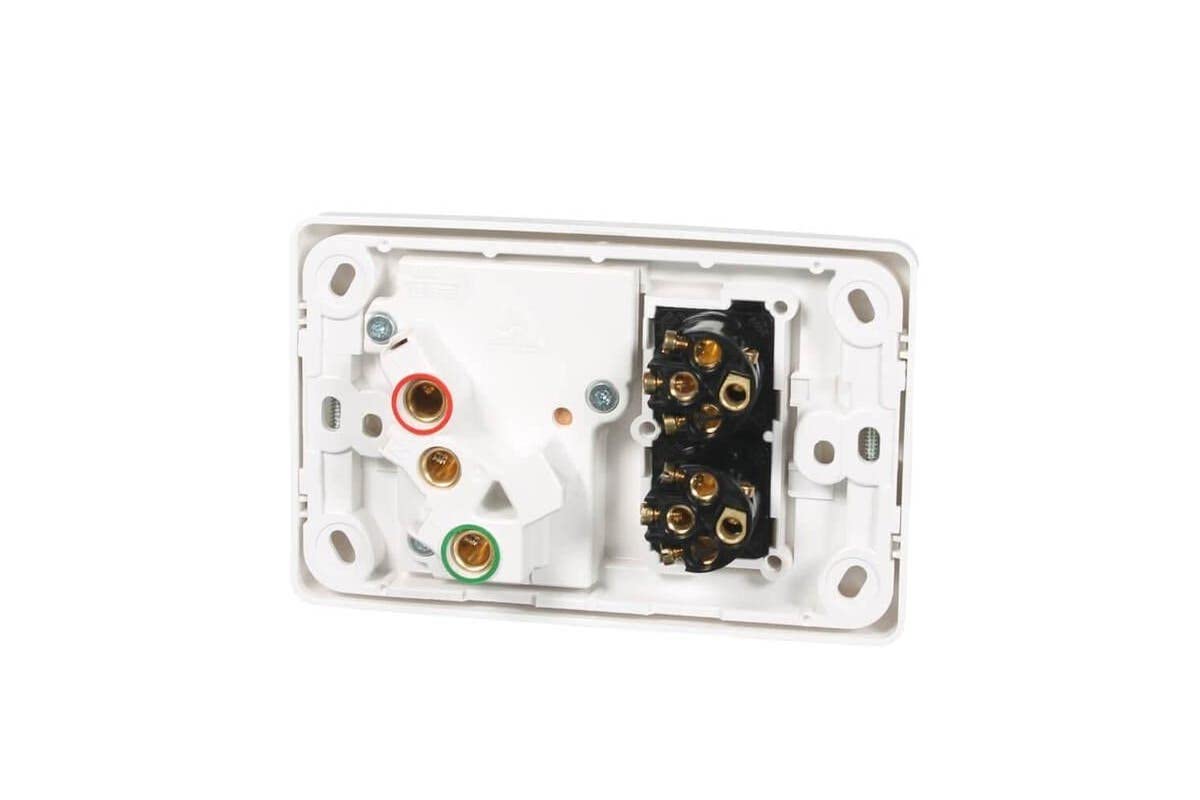 250V, 10A, 2 Removable Extra Silgle Switch Socket Outlet