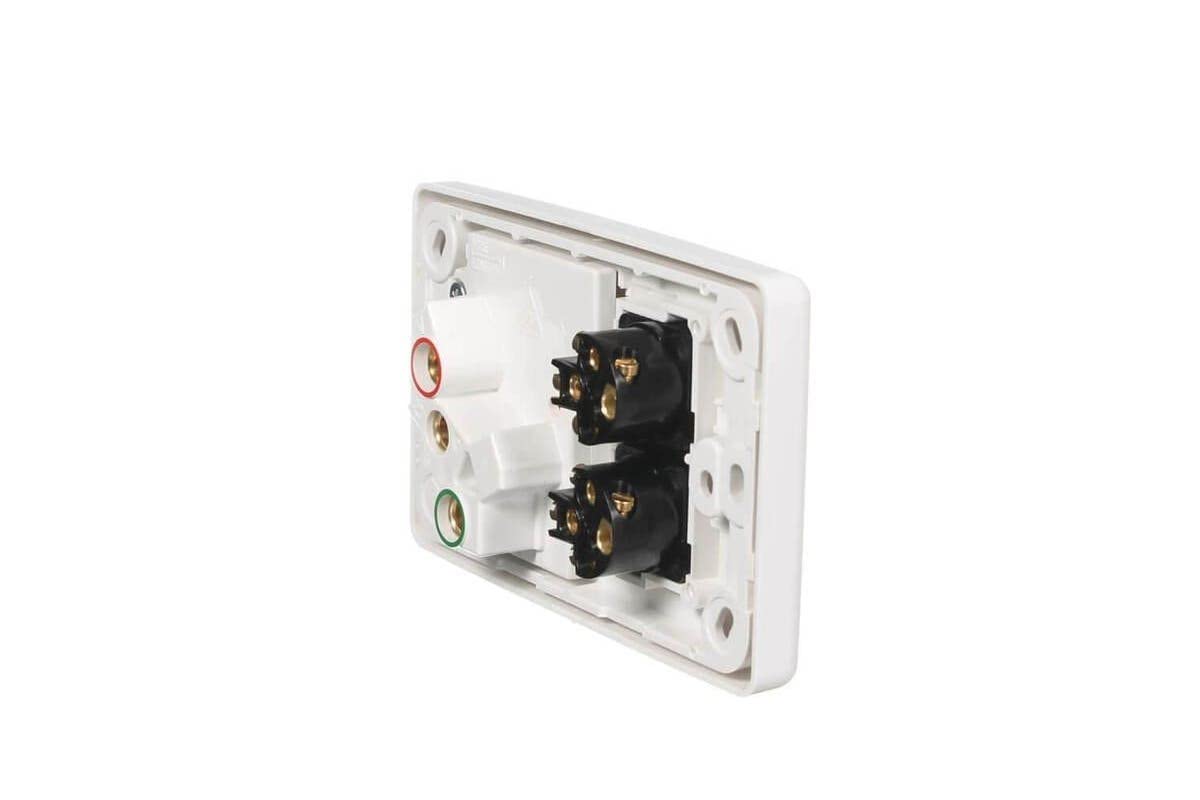 250V, 10A, 2 Removable Extra Silgle Switch Socket Outlet