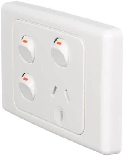 250V, 10A, 2 Removable Extra Silgle Switch Socket Outlet