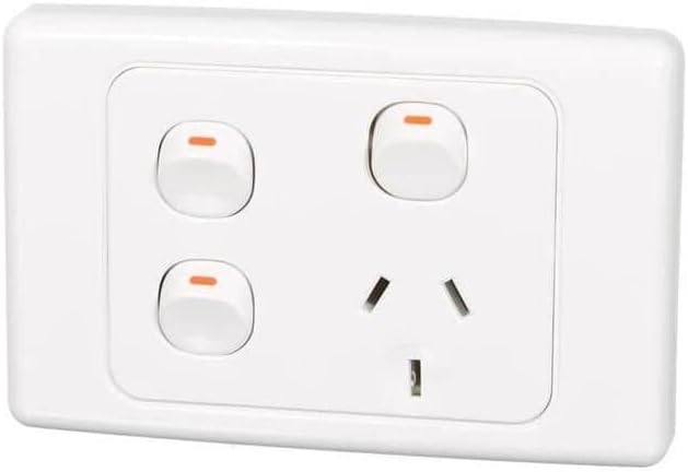 250V, 10A, 2 Removable Extra Silgle Switch Socket Outlet