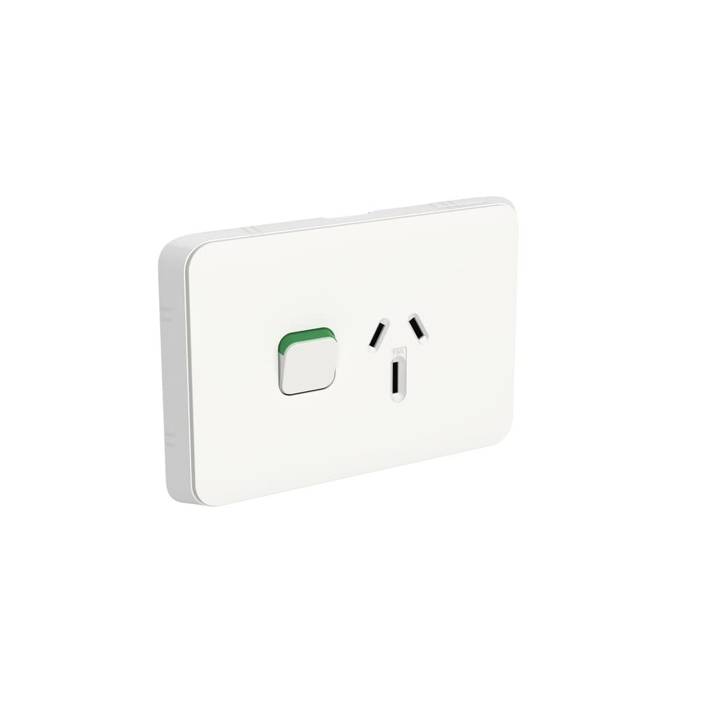 15 A 250 V Horizontal Single Switch Socket