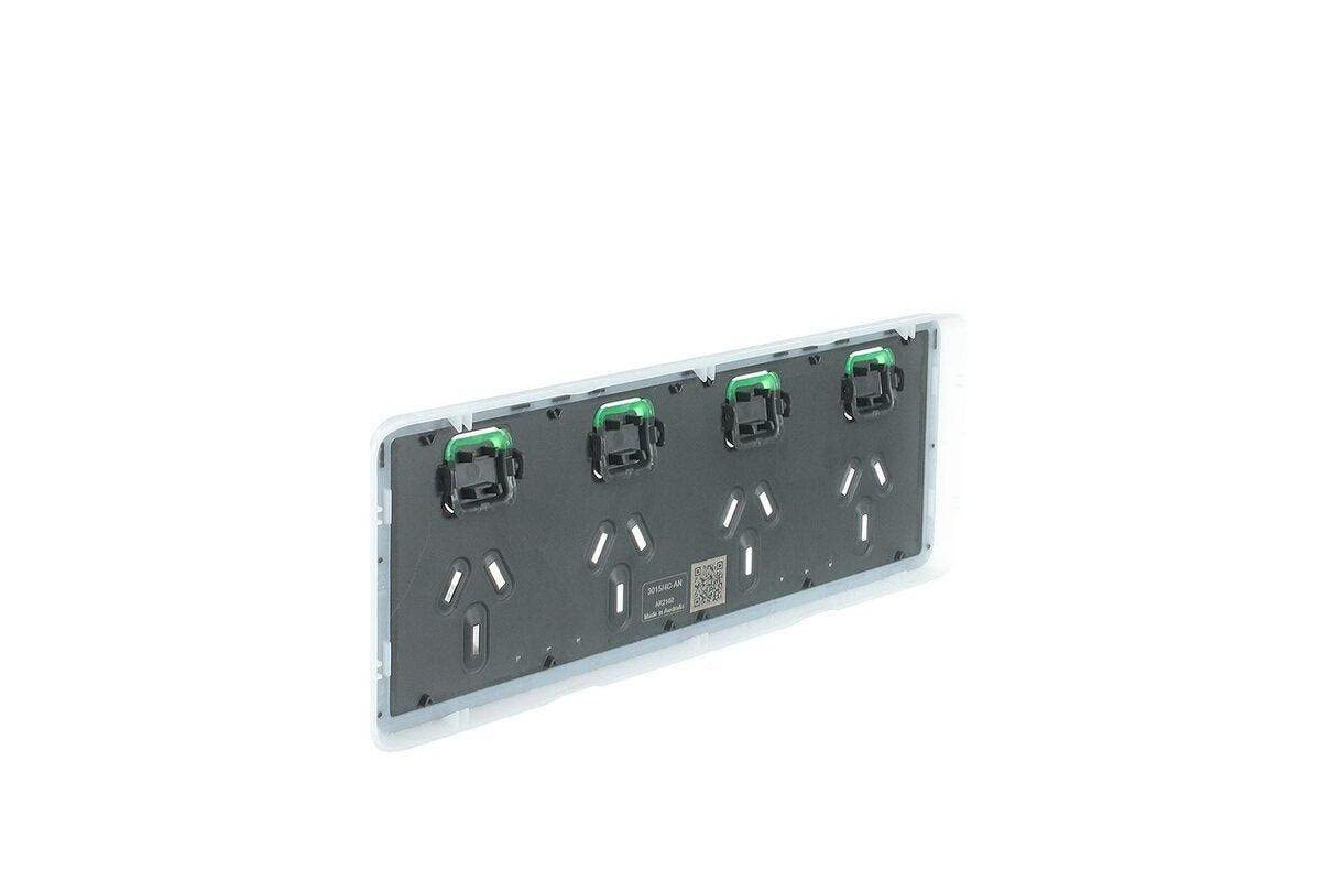 Clipsal Iconic Quad Power Horizontal Mount Clip-On Point Skin