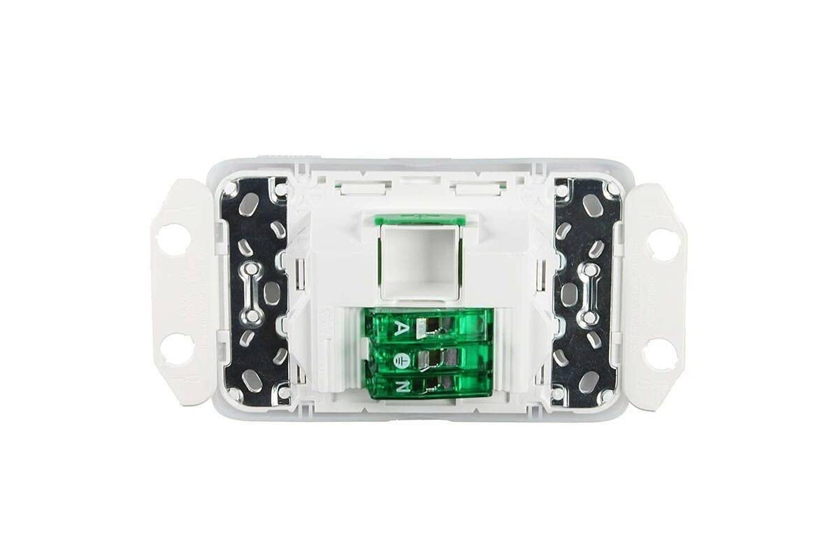 Schneider Electric Clipsal 10A 250V Horizontal Mount Double Switch Power Point with Extra Switch