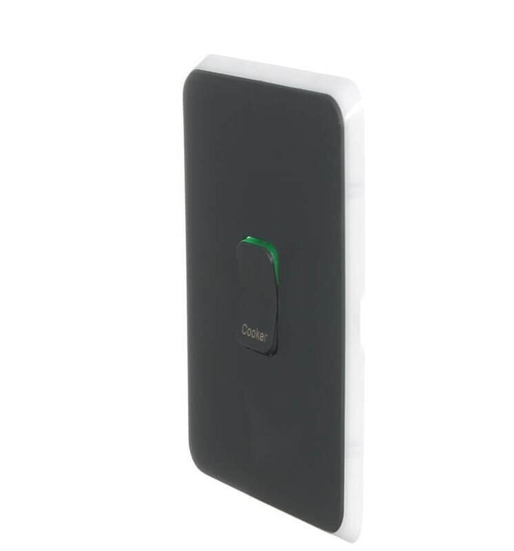 Iconic - Skin ONLY - Cooker Switch - Anthracite