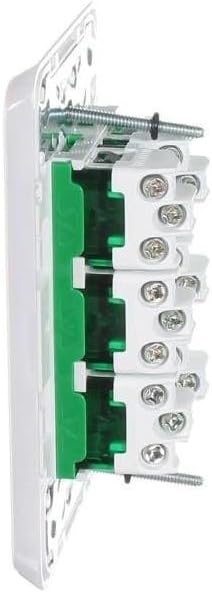 by Schneider Electric 250Volt Vertical Mount Iconic Flush Switch, 6G 1_2Way, 10AX