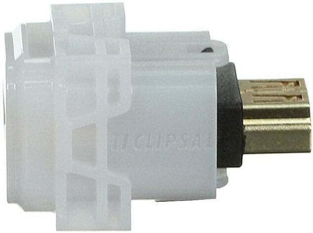 Iconic HDMI 1.4 Female Straight Adaptor, Translucent