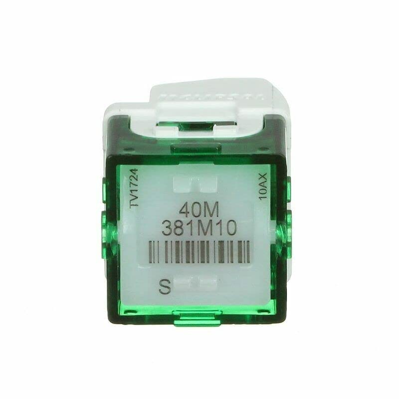 Iconic 250V 10AX 1-Way/2-Way Switch Mechanism, Vivid White