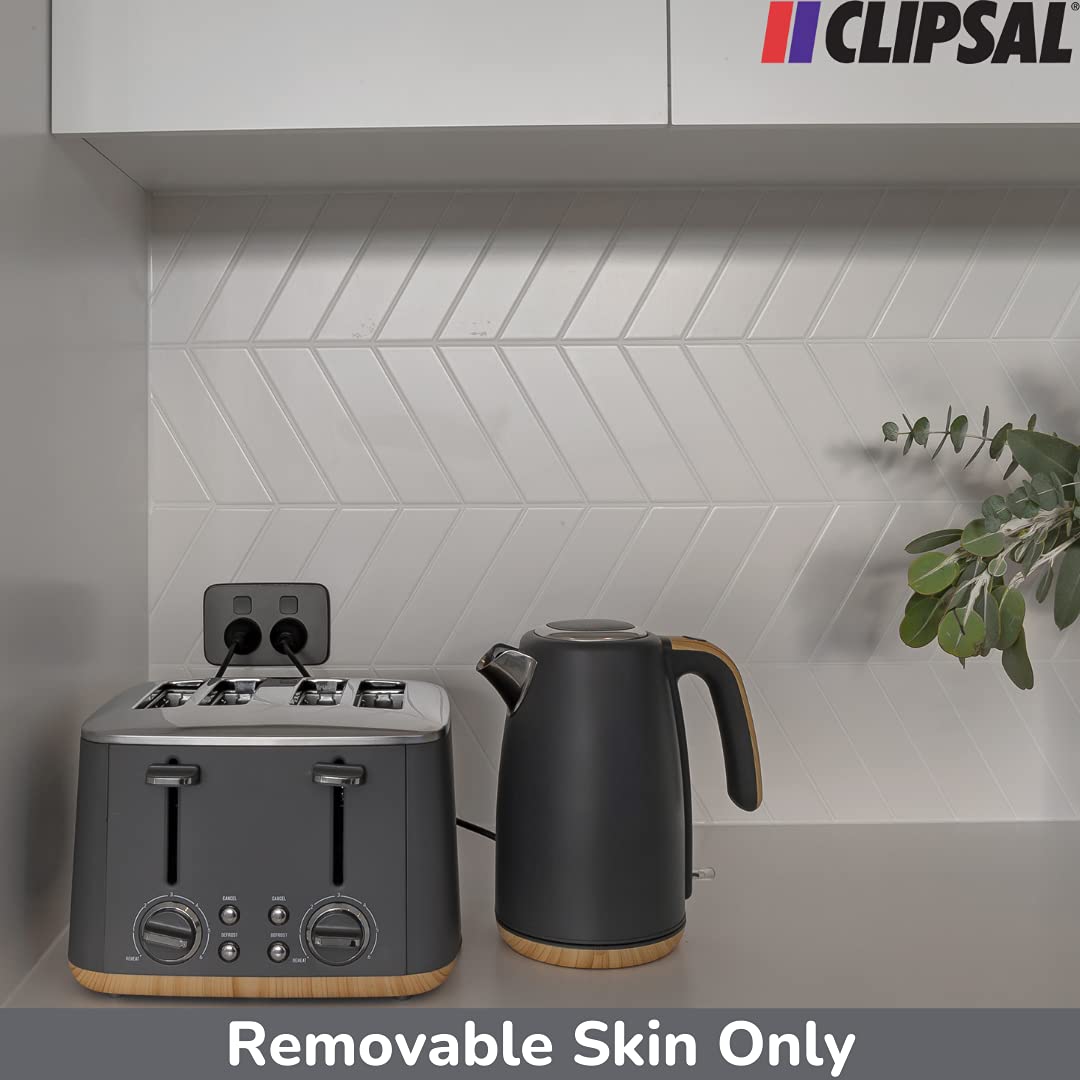 Iconic - Skin ONLY - 2 Switches & 2 Sockets - Ash Grey