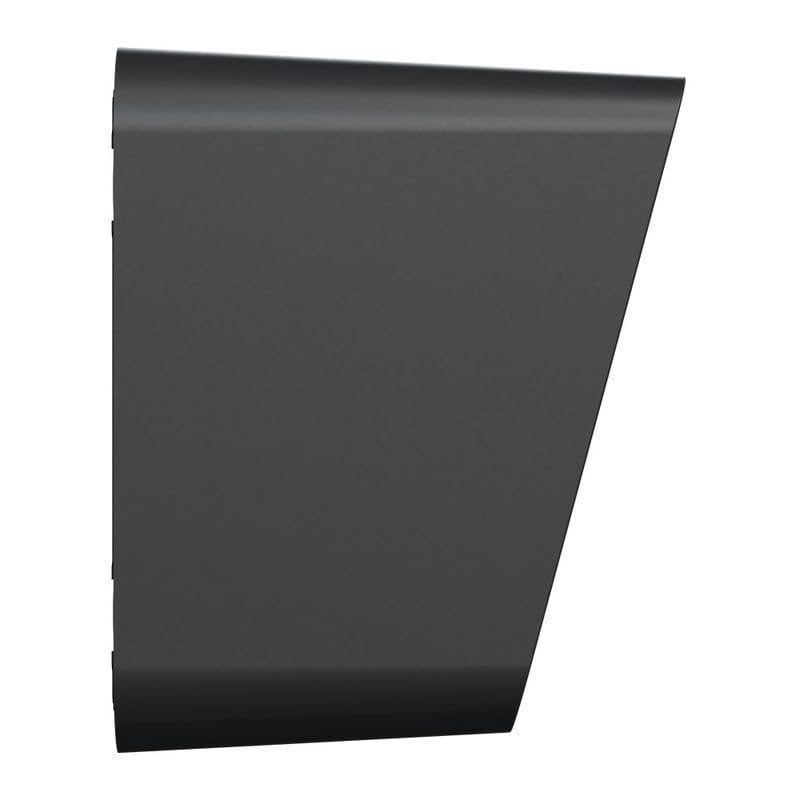 10A 250V Iconic Outdoor Twin Switched Socket Outlet, Black