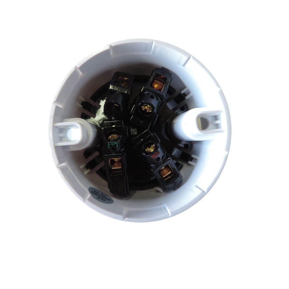 3-Pin 10A 240V Rear Connecting Single Surface Socket - Box of 10