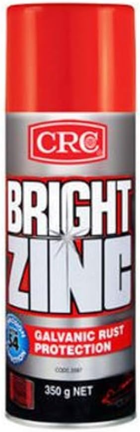 CRC Brite Zinc Galvanic Rust Protection Spray, 350 g