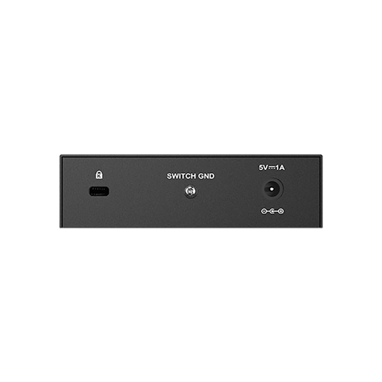 D-Link DGS-105 5-Port Gigabit Ethernet Switch - Desktop Quiet Fanless & Energy-Efficient Design, Metal Housing, 1Gbps Network Switch, Network Splitter, for Router, LAN, Home & Office, Plug & Play