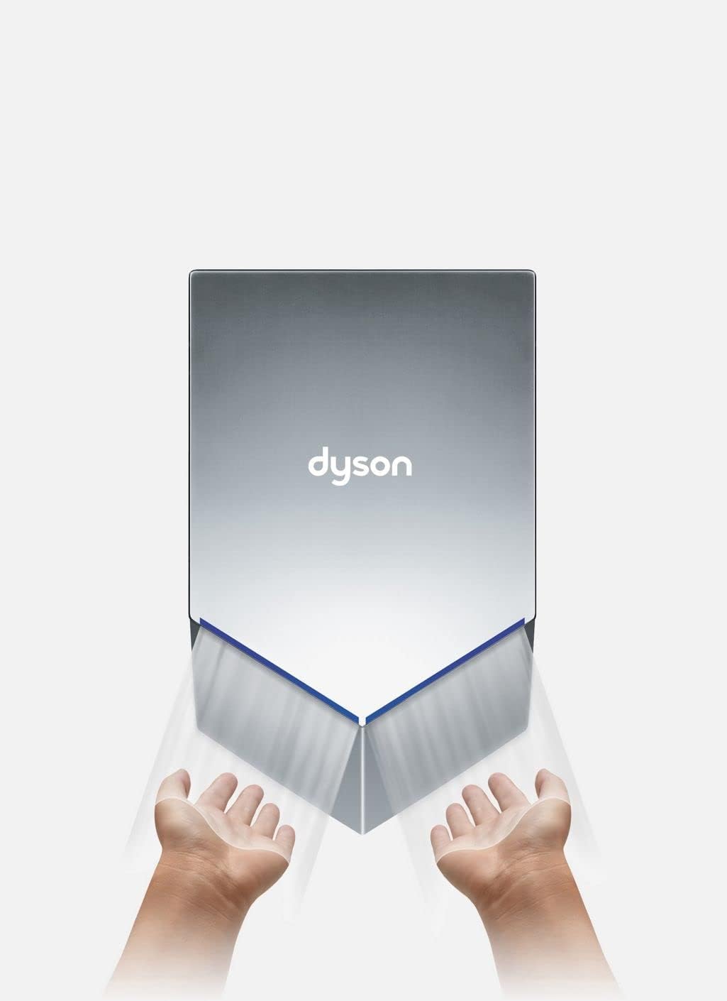 Dyson Airblade V HU-02 Hand Dryer - Sprayed nickel