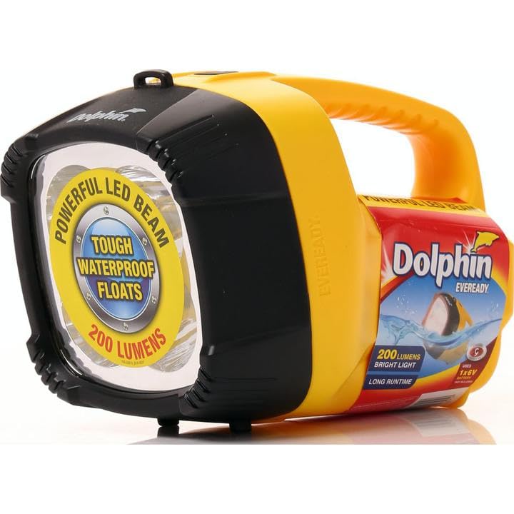 Eveready Dolphin Torch/flashlight - 235 Lumens Led Beam | Eco Friendly Foldable