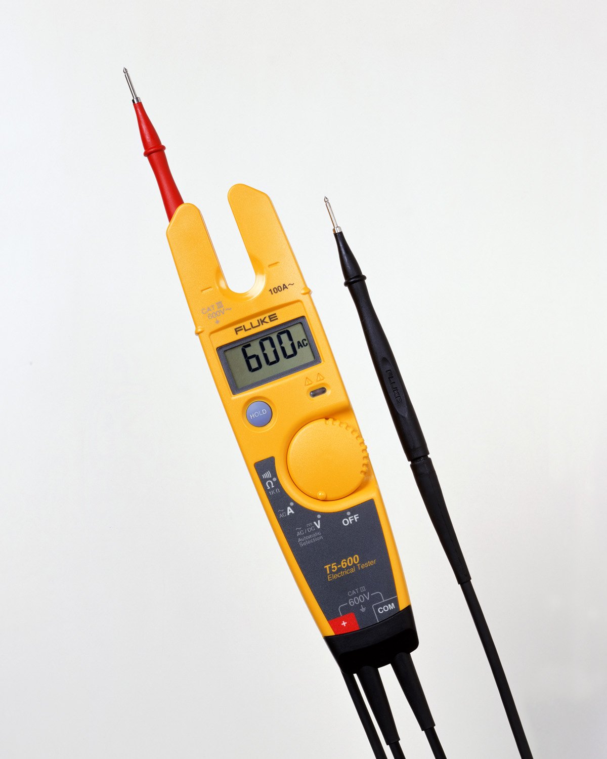 Fluke T5-600/62MAX+/1AC II IR Thermometer, Electrical Tester and Voltage Detector Kit