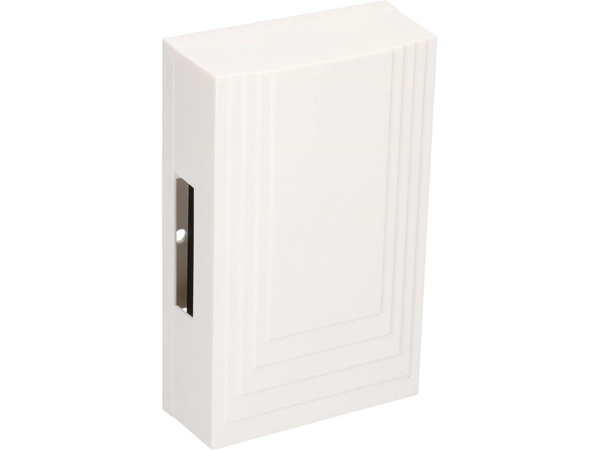 Friedland Honeywell D230 Big Ben Classic Wired 2 Tune Doorbell, White, 172mm x 103mm x 42mm