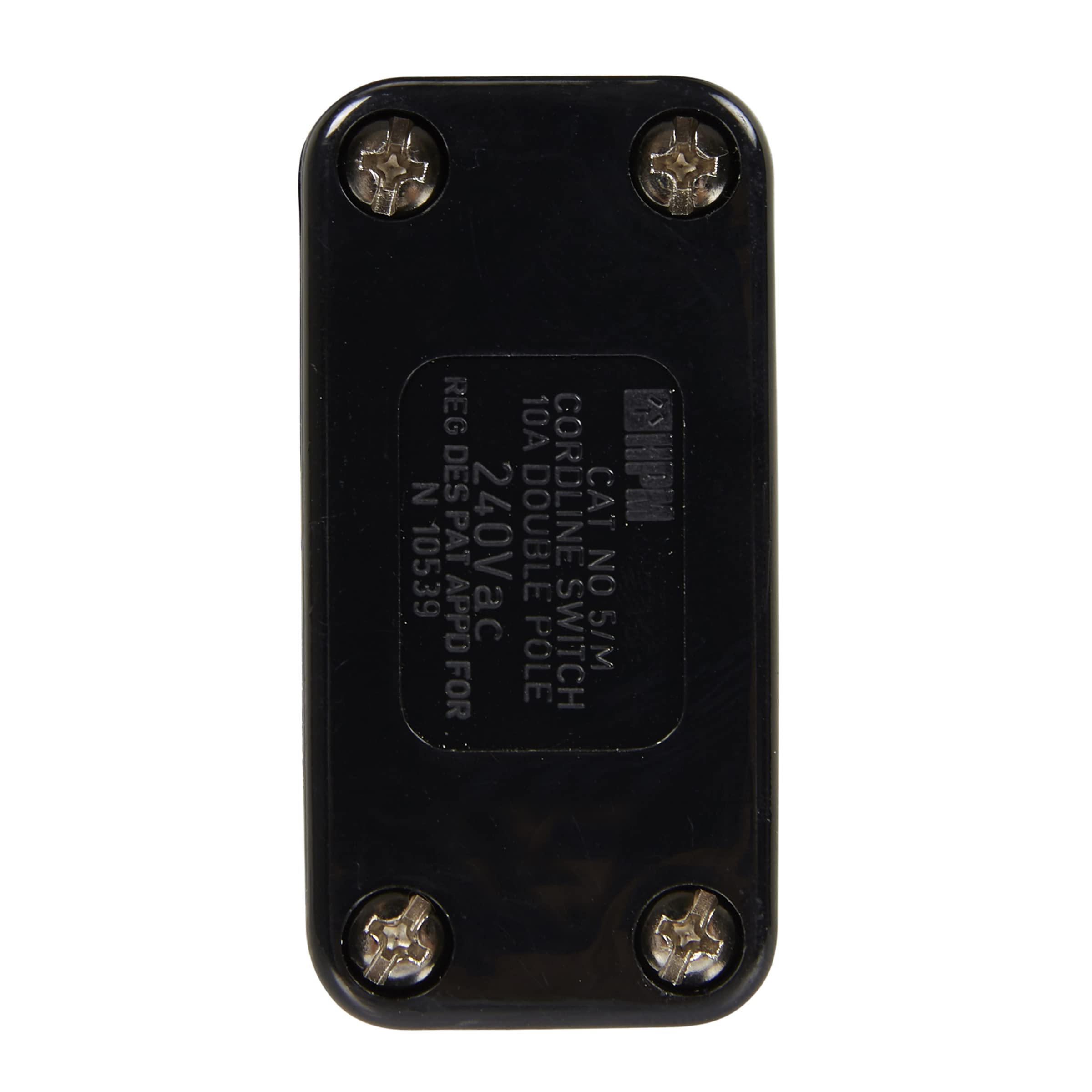 HPM Mini Cordline 10 A Switch, Black, D5MBL