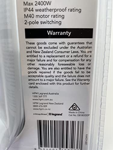 Hpm 24Hr Heavy Duty IP44 Outdoor Timer