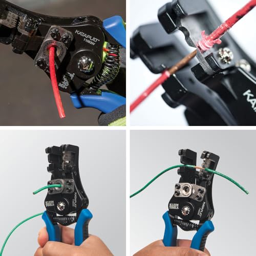 Klein Tools 11063W Katapult Solid and Stranded Wire Stripper/Cutter