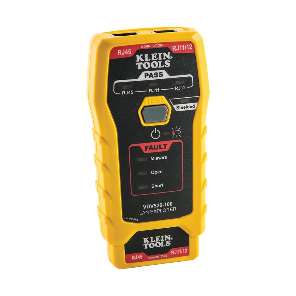 Klein Tools A-VDV526-100 Network, LAN Explorer, Data Cable Tester with Remote