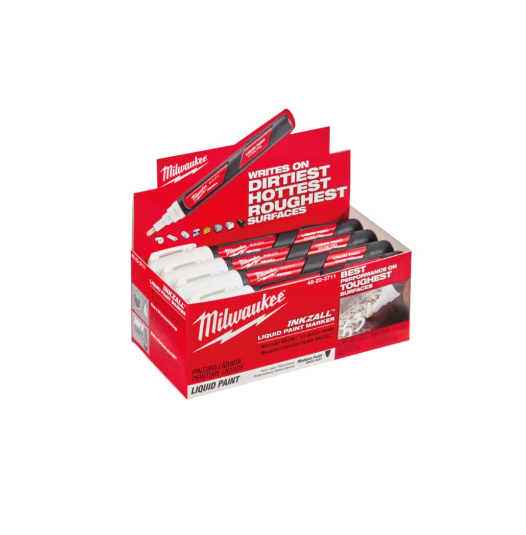 MILWAUKEE ELECTRIC TOOLS BULK WHT PAINT MRKRS