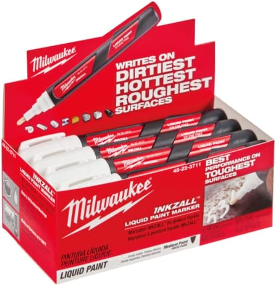 MILWAUKEE ELECTRIC TOOLS BULK WHT PAINT MRKRS