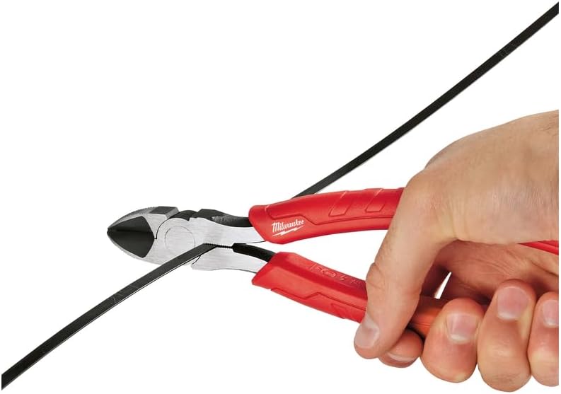 PLIER DIAGONAL CUTTER 203MM HANDLE SOFT GRIP MILWAUKEE