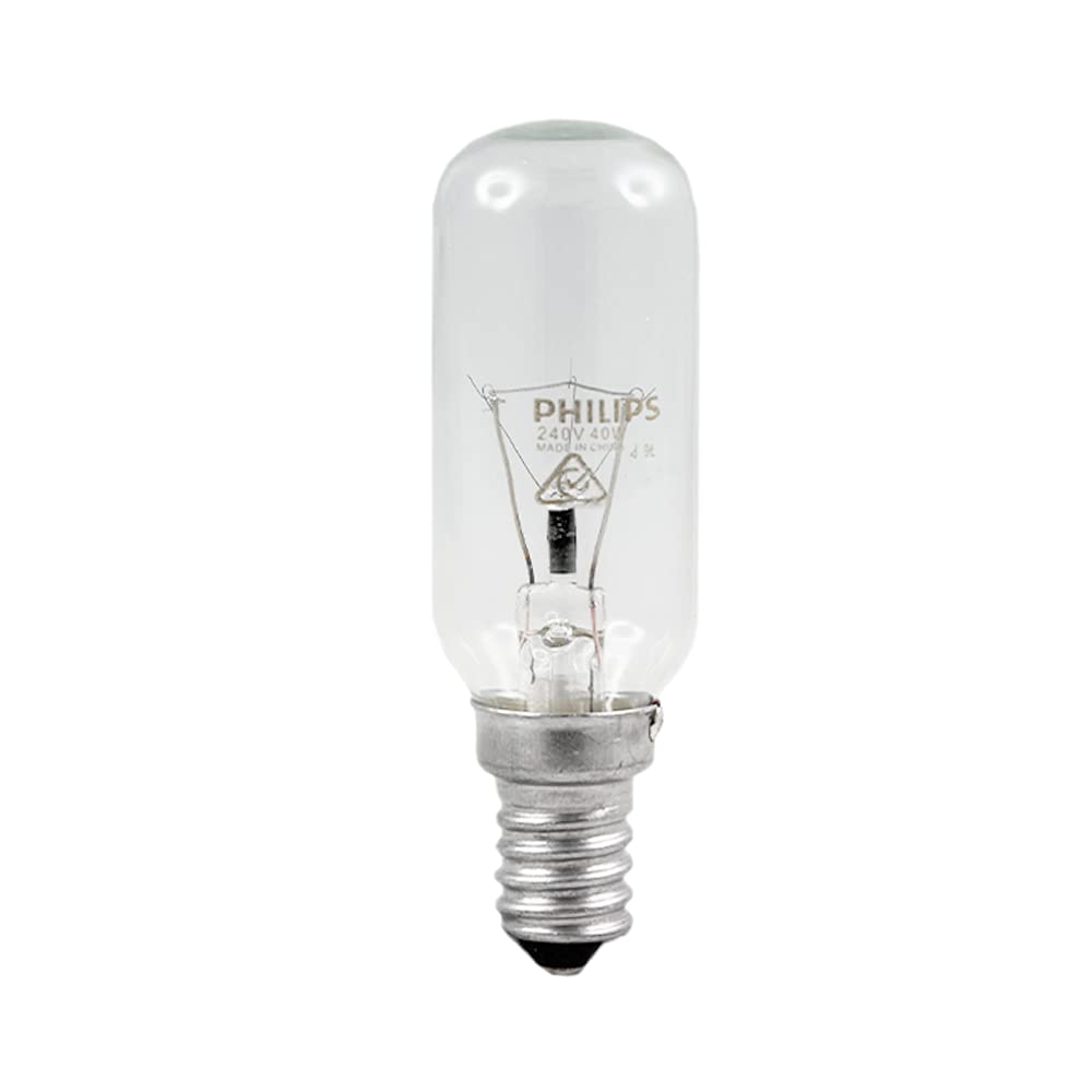 Philips 40W T25 Rangehood Appliance Globe Bulb 2-Pieces, Clear