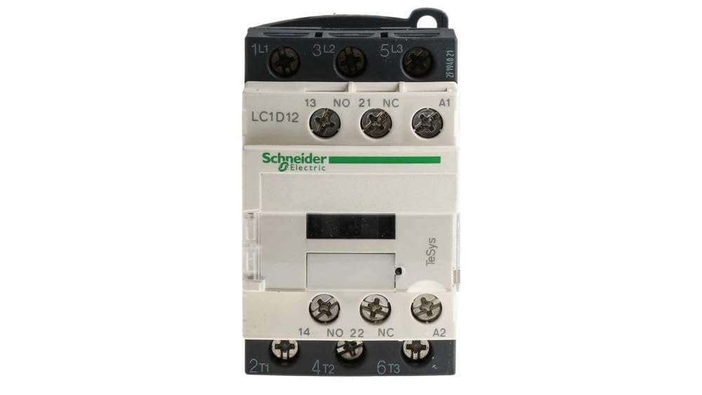Schneider Electric LC1D12U7 Tesys 12A 1F+1O 240V 50/60Hz Contactor