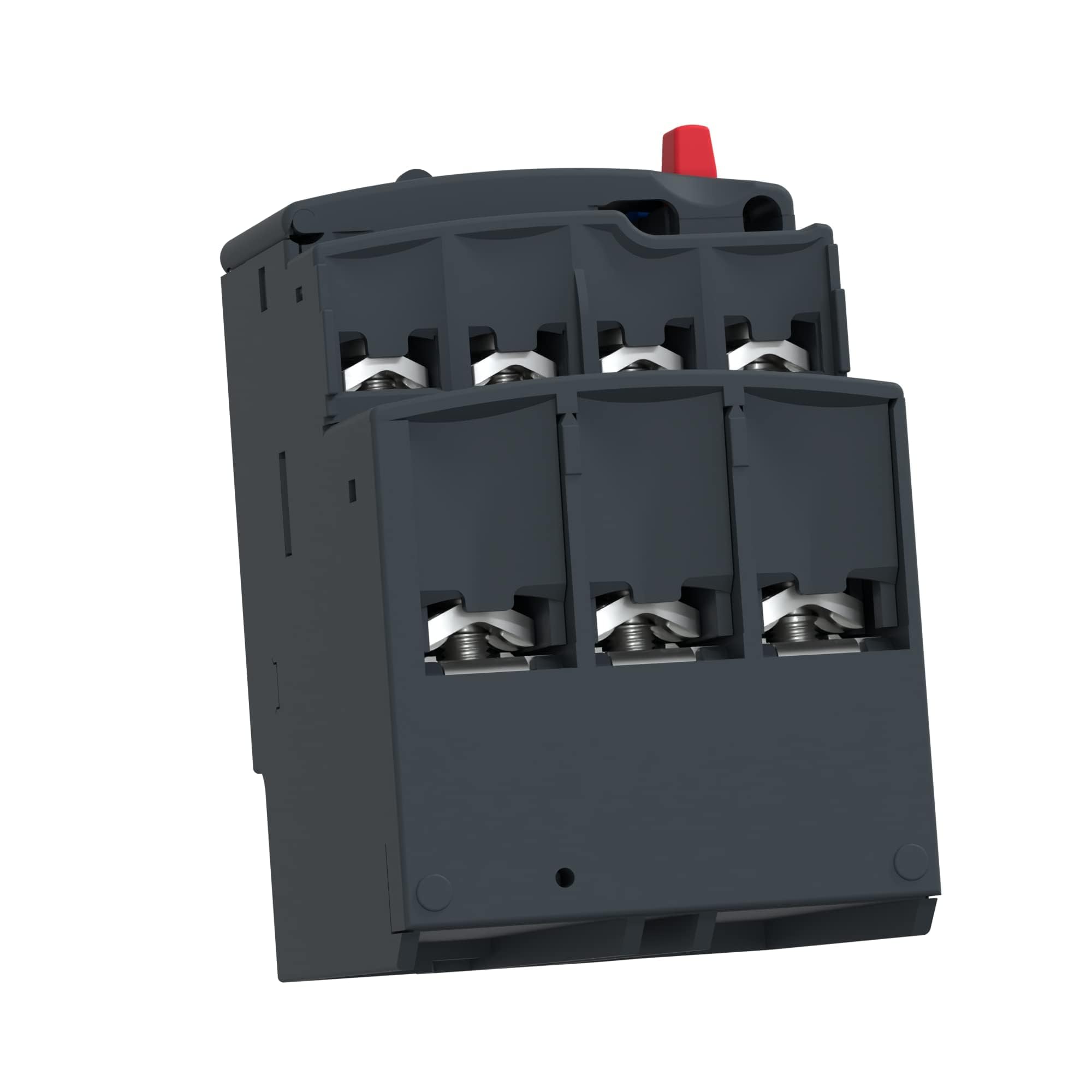 Square D SQDLRD12 SQ D LRD12 Overload Relay 5.5-8A, Black