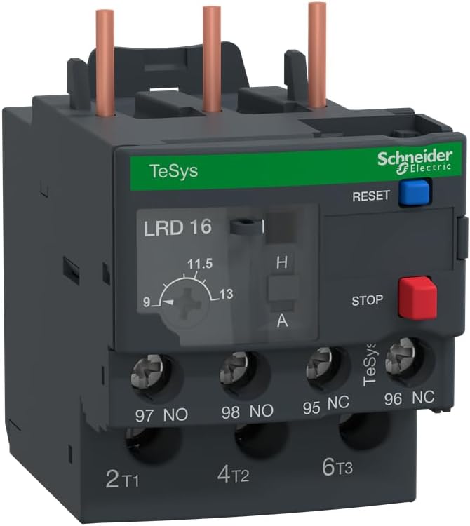 Schneider Electric LRD16 TeSys LRD 9-13A Class 10A Thermal Overload Relay