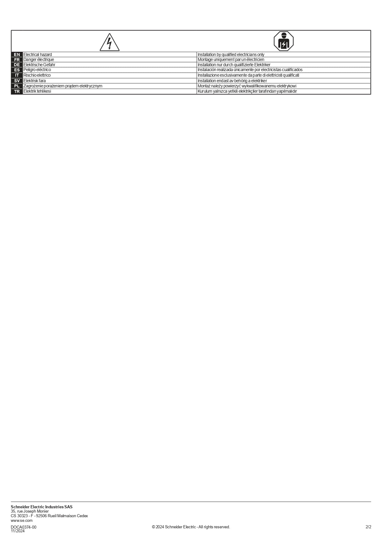 Schneider Electric Thalassa TBS RAL7035 IP66 IK07 Industrial ABS Box with Opaque Cover H20, 164 mm Width x 193 mm Height x 87 mm Depth