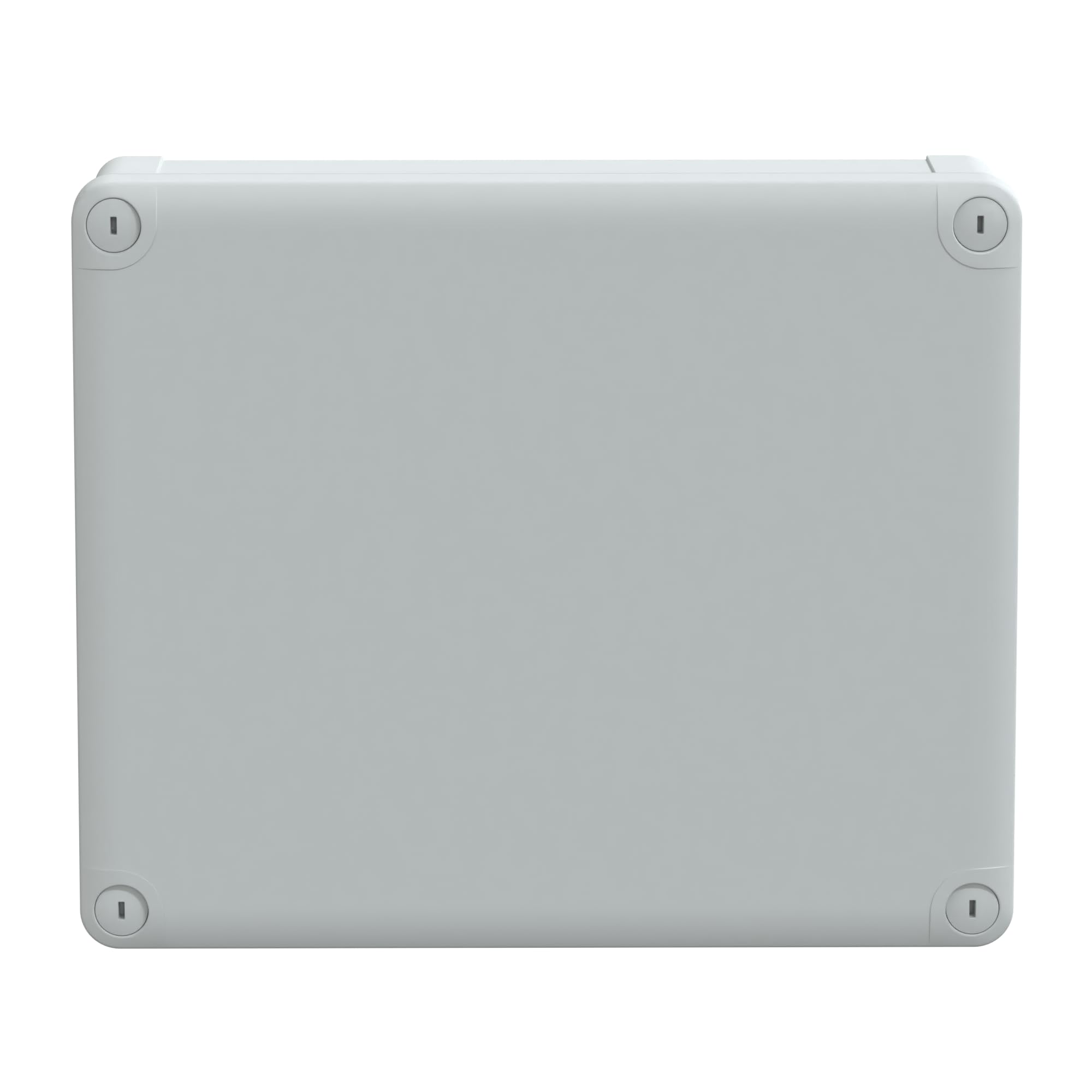 Schneider Electric Thalassa TBS RAL7035 IP66 IK07 Industrial ABS Box with Opaque Cover H20, 241 mm Width x 291 mm Height x 88 mm Depth