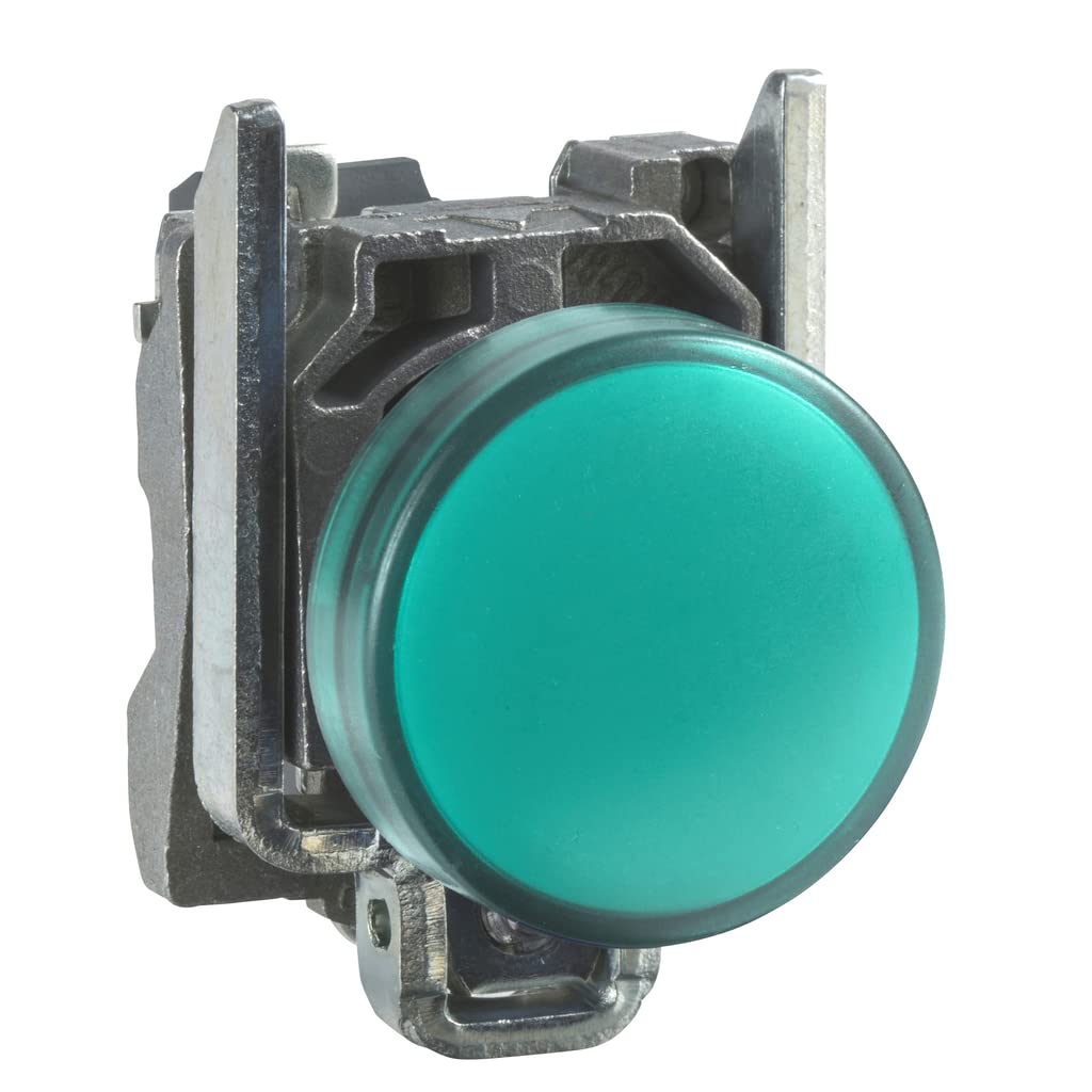 Schneider Electric 230-240V Round Pilot Light, 22 mm Diameter, Green