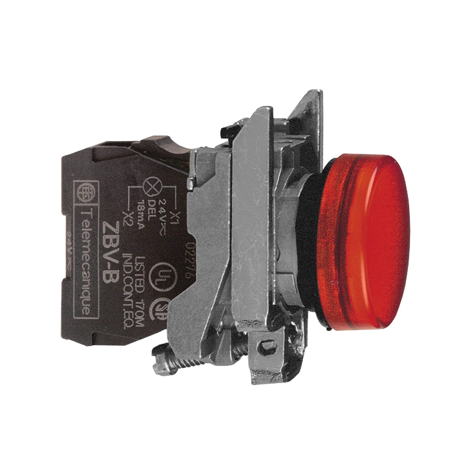 Schneider Electric LED Body Pilot Light, Red