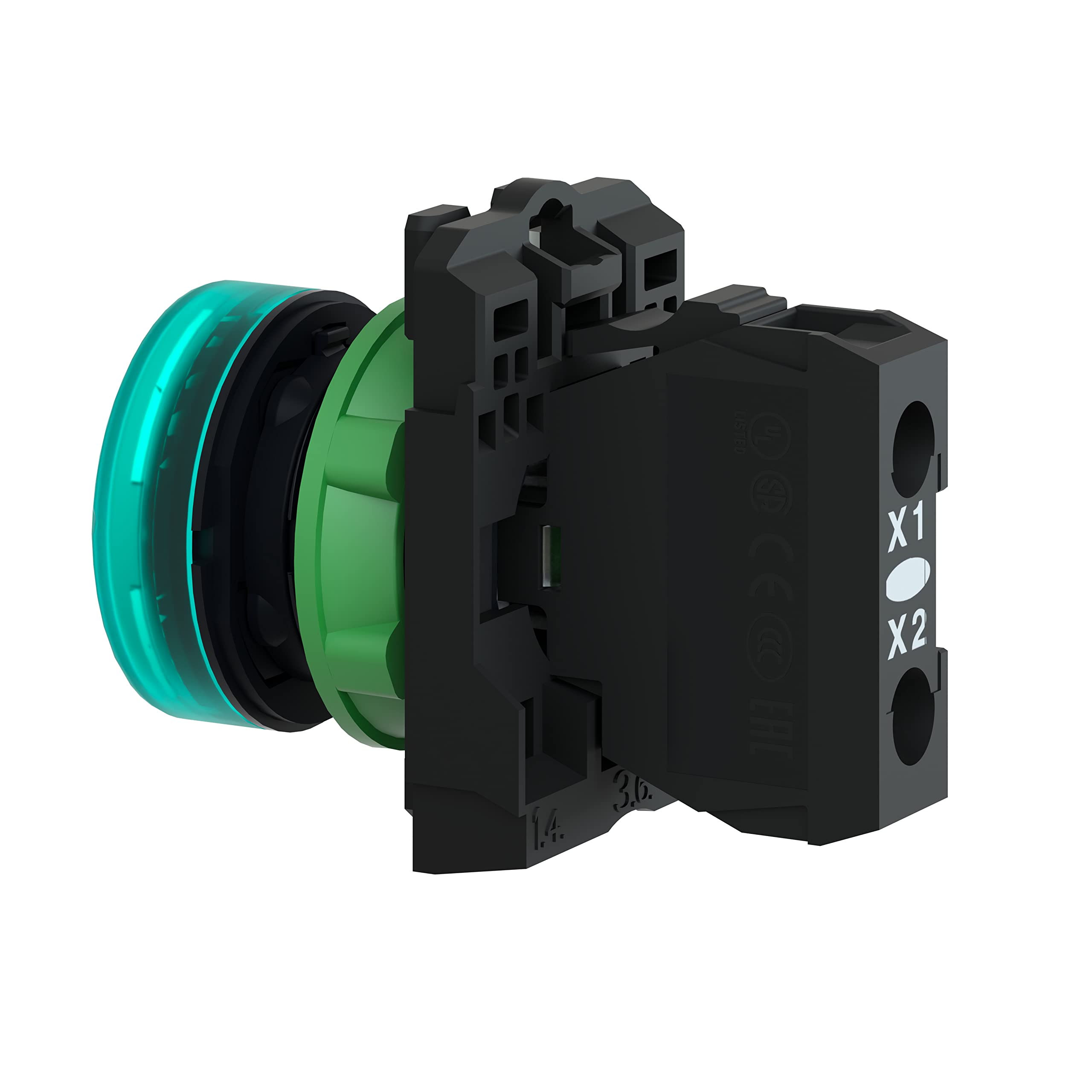 Schneider Electric Harmony XB5 230-240V Pilot Light, Green