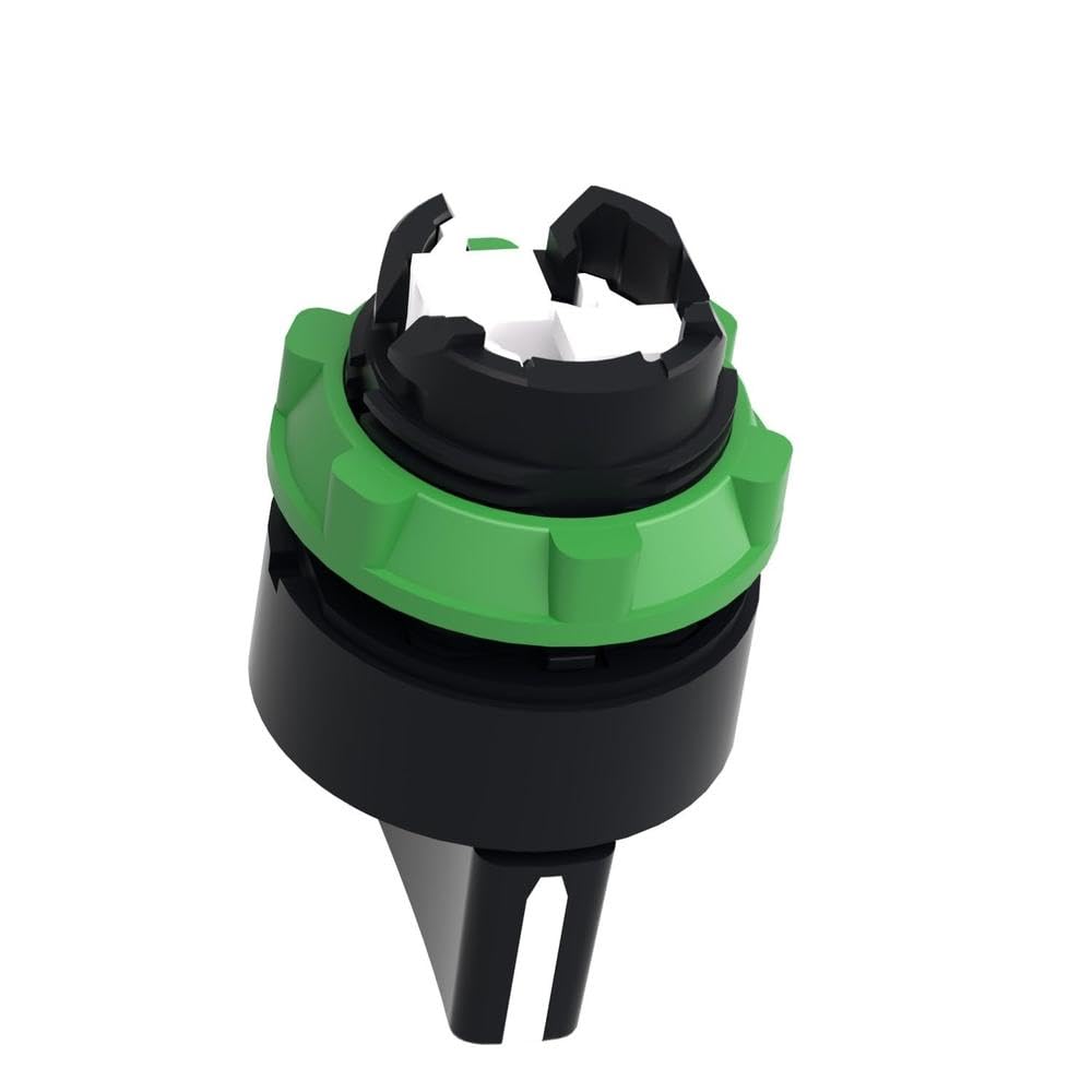 Schneider Electric 48 Lead Time 3-Position Spring Return Selector Switch Head, Black