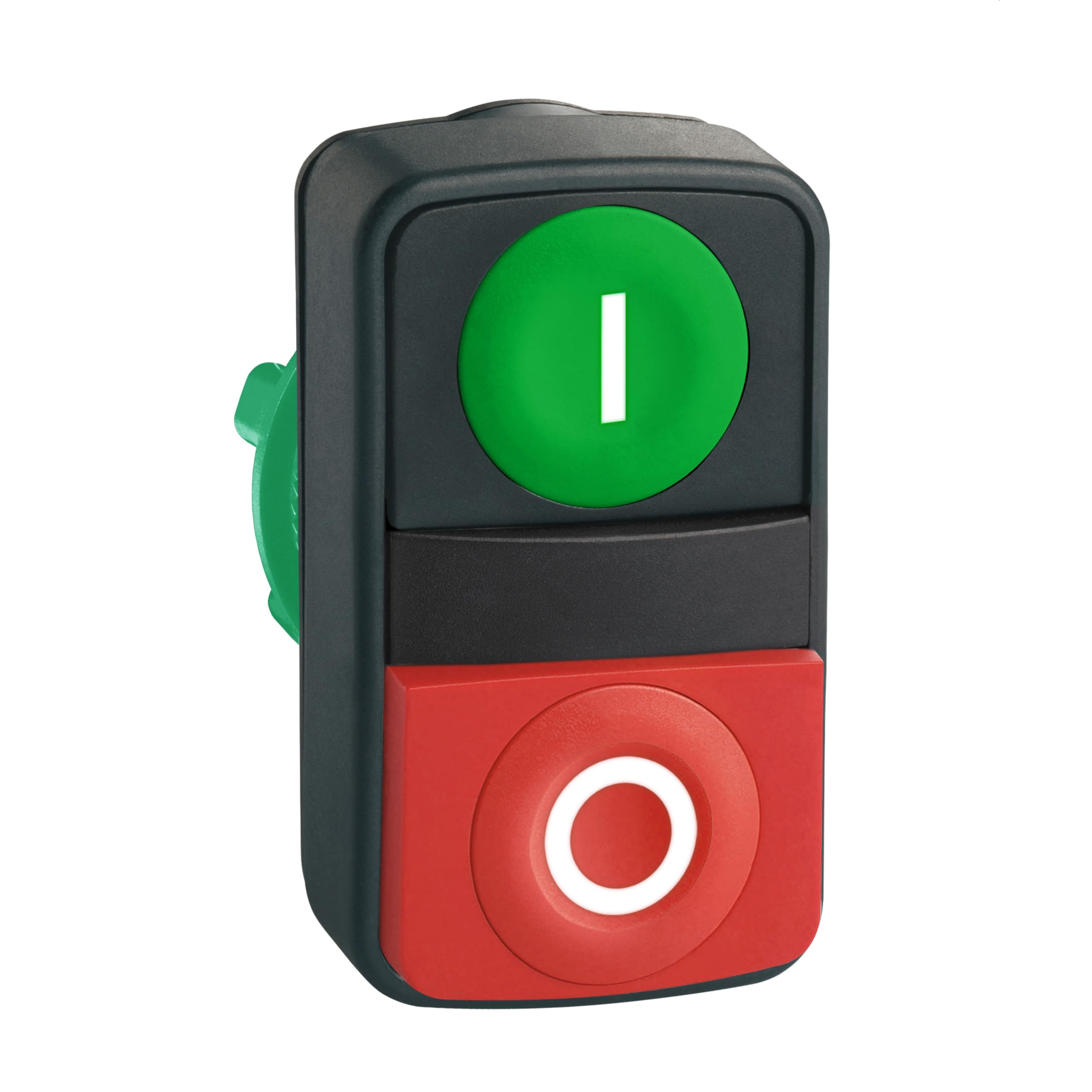 Schneider Electric Plastic Double Headed Pushbuttons, Red/Green