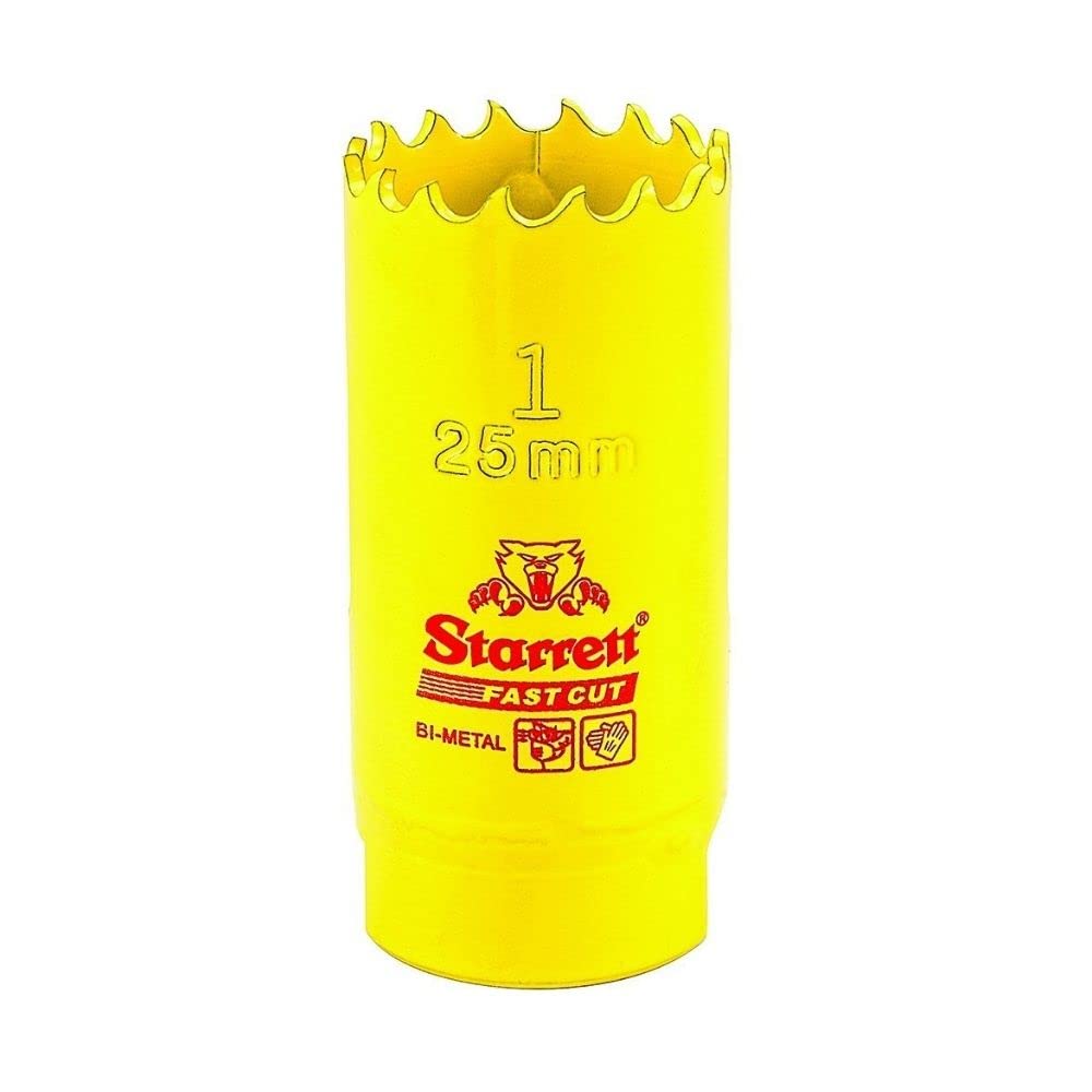 Starrett FCH0100-G HSS Fastcut Holesaw, 1"