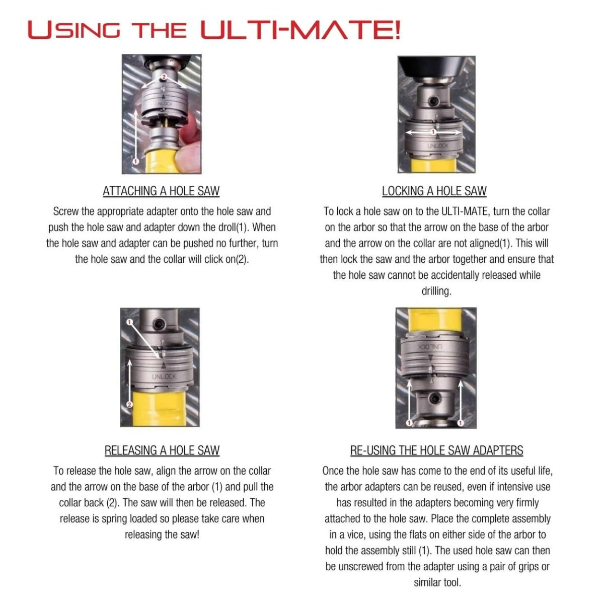 Starrett FCH0196-G HSS Fastcut Holesaw, 1-9/16"