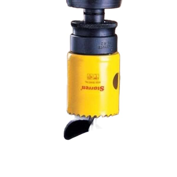 Starrett Fast Cut Straight Pitch Bi-Metal Hole Saw, 68 mm Diameter, Yellow