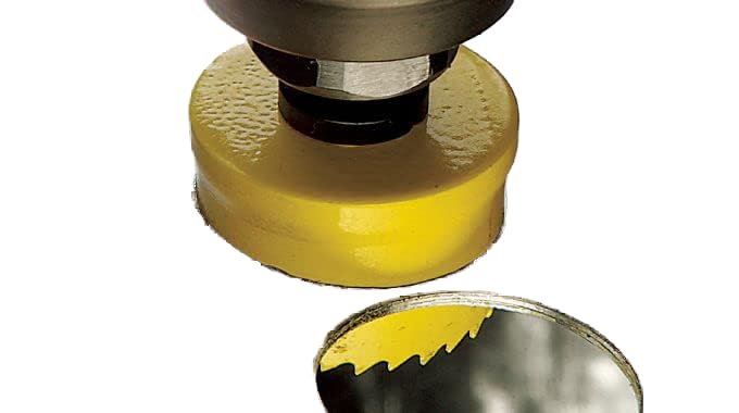 Starrett Fast Cut Straight Pitch Bi-Metal Hole Saw, 68 mm Diameter, Yellow