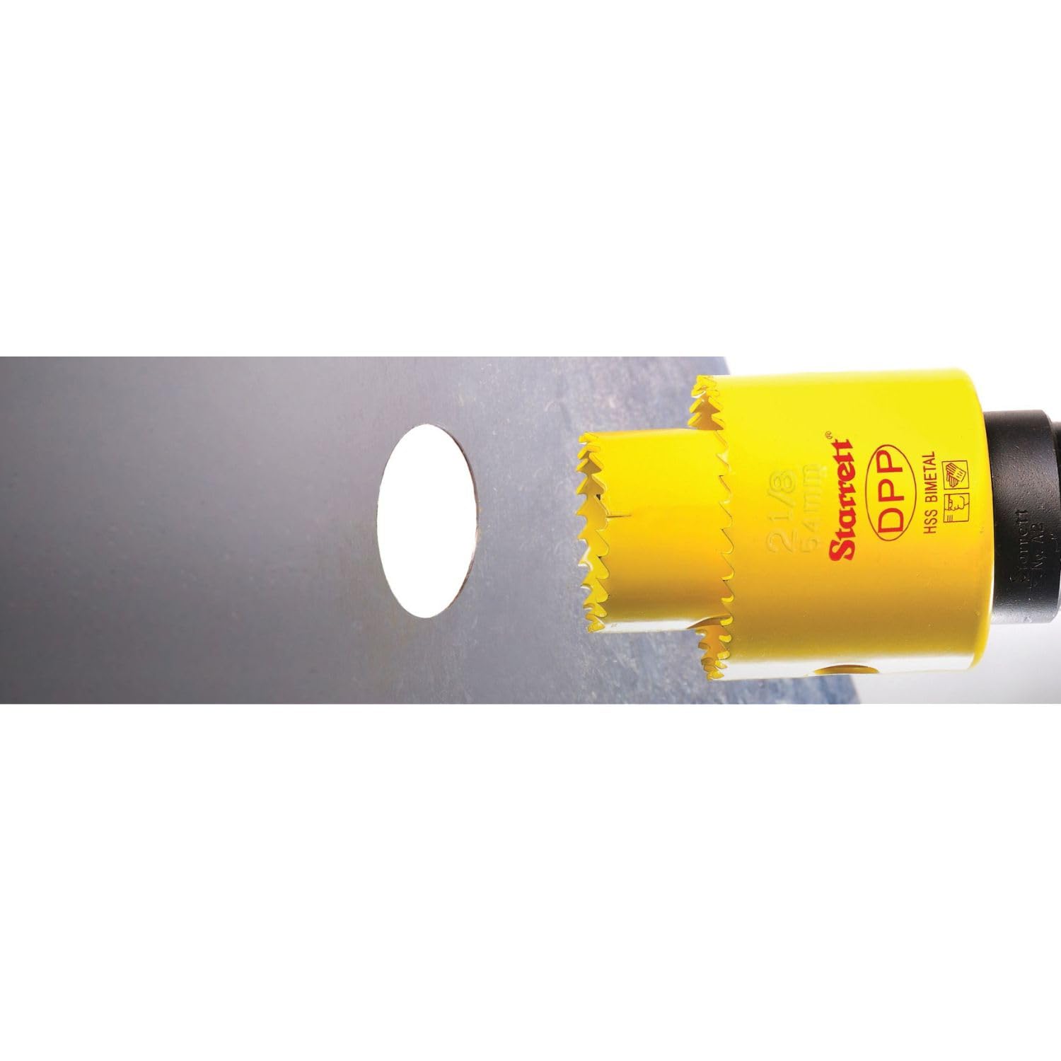 Starrett Oops Arbor PK/1 - Alloy Steel Arbor for Hole Saw Enlargement - A1, A2, A10 Compatible - Power Tool Accessory