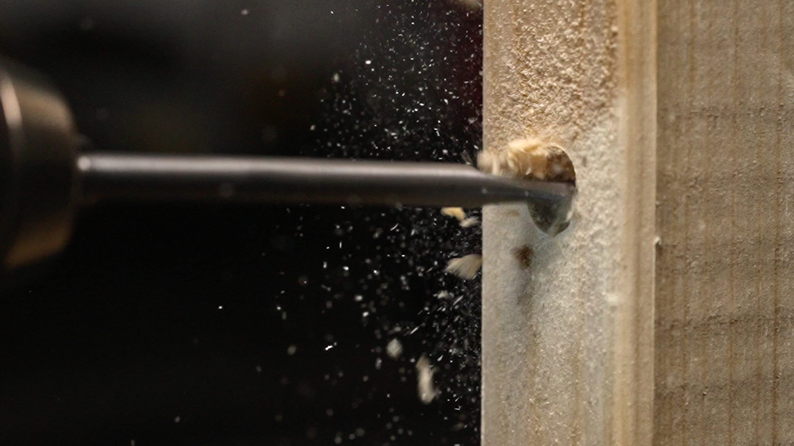 Starrett Flat Wood Drill Bit - 20X152MM KFWD20A High Speed Steel HSS 1/4 Inch Hex Shank Spade Drill Bit - Woodworking Hole Cutter Tool