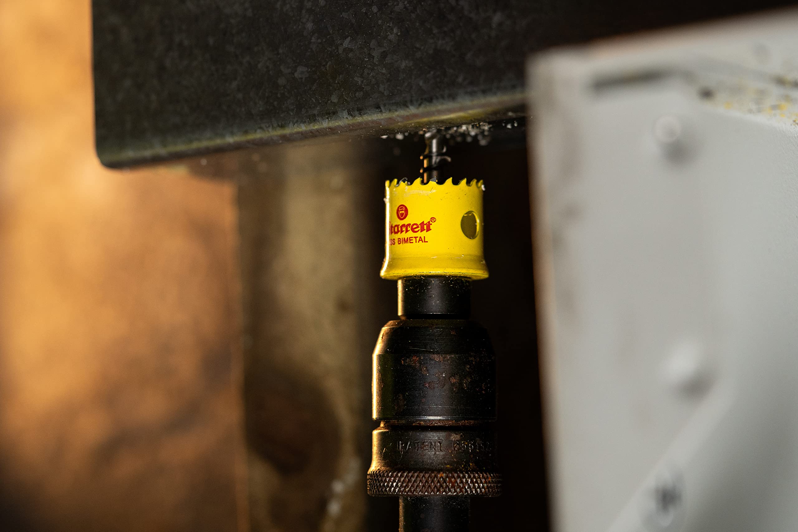 Starrett HSS Bi-Metal Hole Saw - CSC32 Cordless Smooth Cutting Hole Saw - for Wood Plastics Steel Various Materials - 32mm