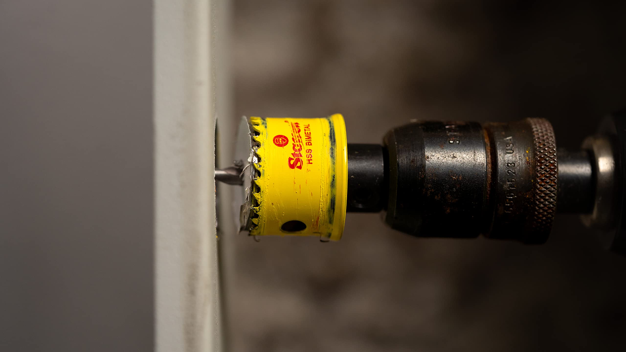 Starrett HSS Bi-Metal Hole Saw - CSC32 Cordless Smooth Cutting Hole Saw - for Wood Plastics Steel Various Materials - 32mm